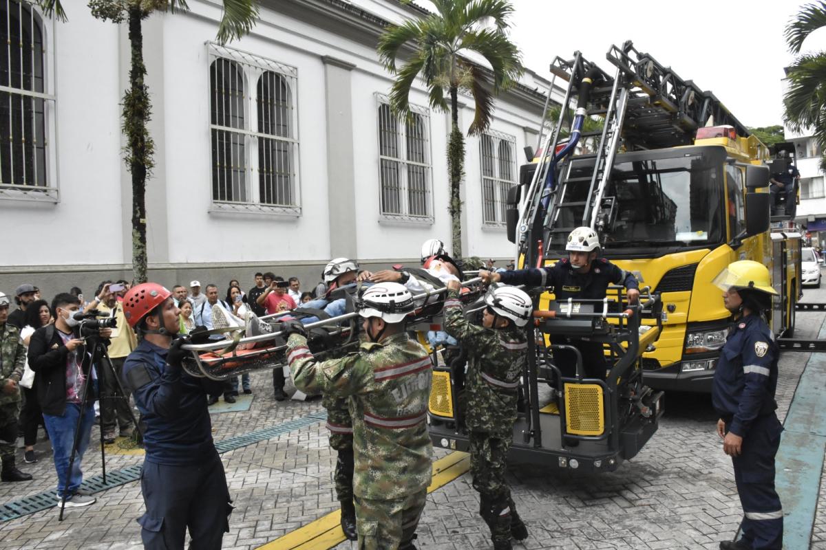 Cerca De Mil Personas Participaron En El Simulacro Nacional En El